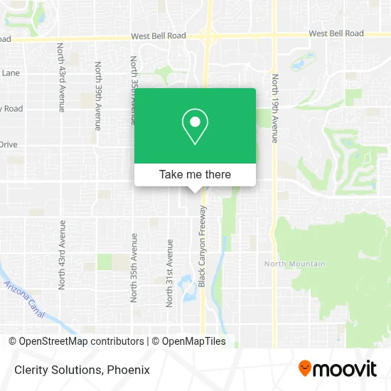 Clerity Solutions map
