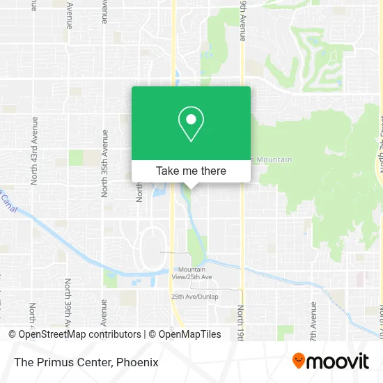 The Primus Center map