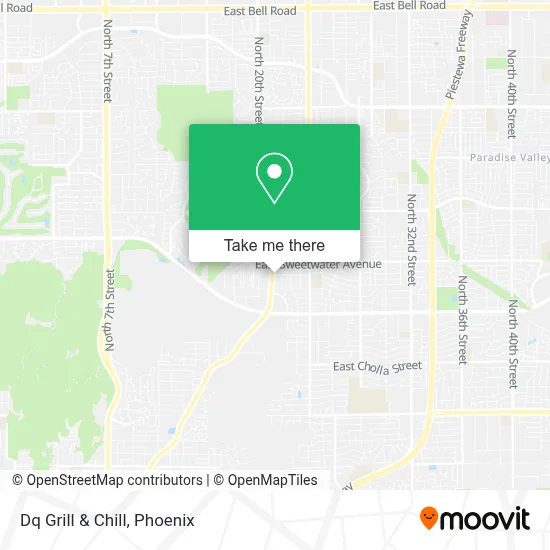 Dq Grill & Chill map