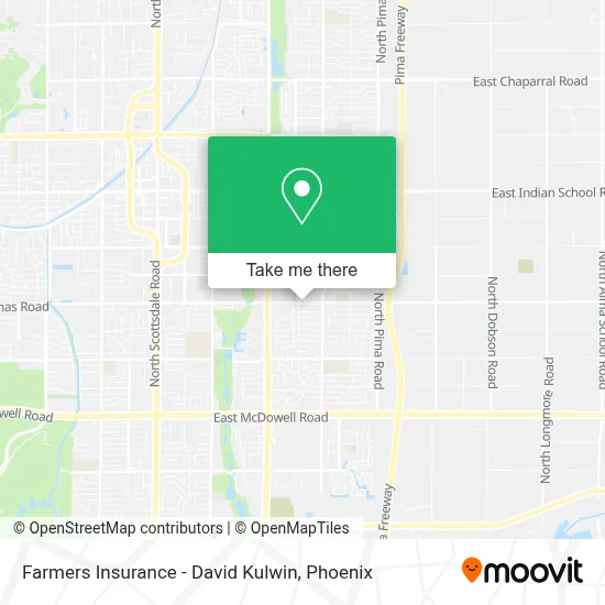 Farmers Insurance - David Kulwin map
