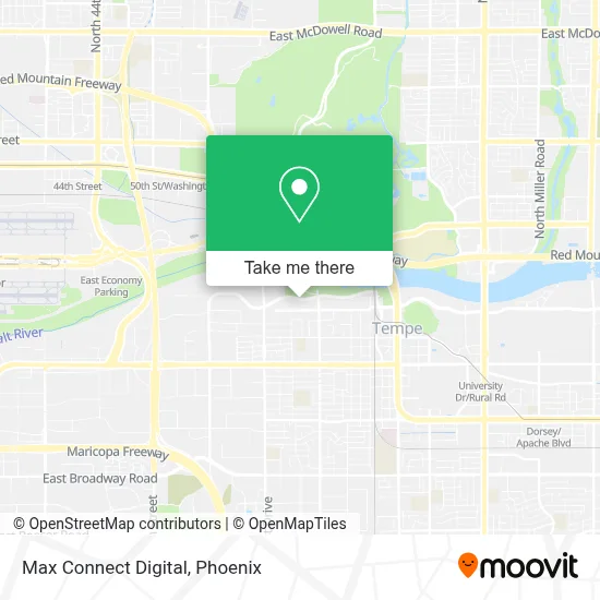 Max Connect Digital map