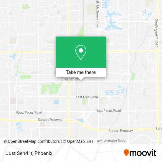Just Send It map
