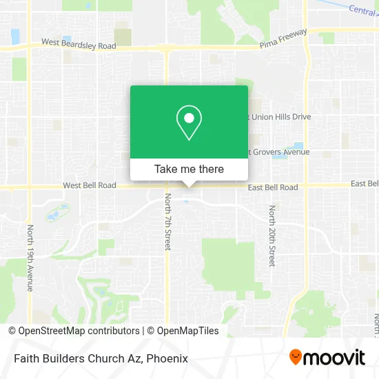 Faith Builders Church Az map