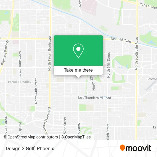Design 2 Golf map