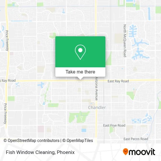 Fish Window Cleaning map