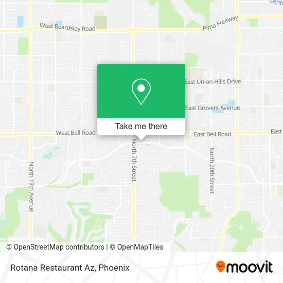 Rotana Restaurant Az map