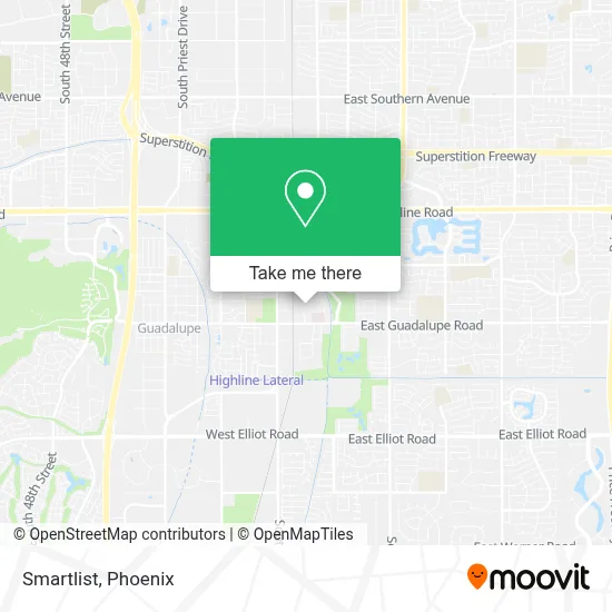 Smartlist map