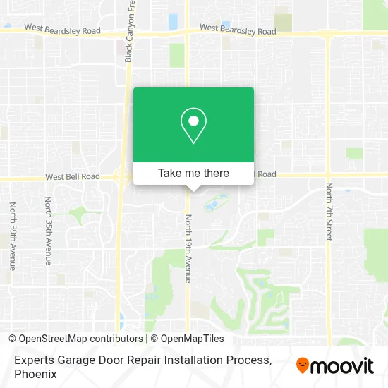 Experts Garage Door Repair Installation Process map