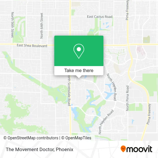 The Movement Doctor map