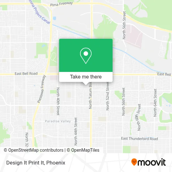 Design It Print It map