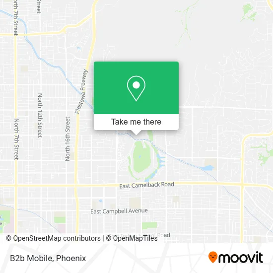 B2b Mobile map