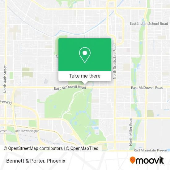 Bennett & Porter map