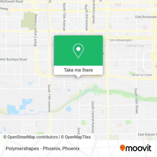 Polymershapes - Phoenix map