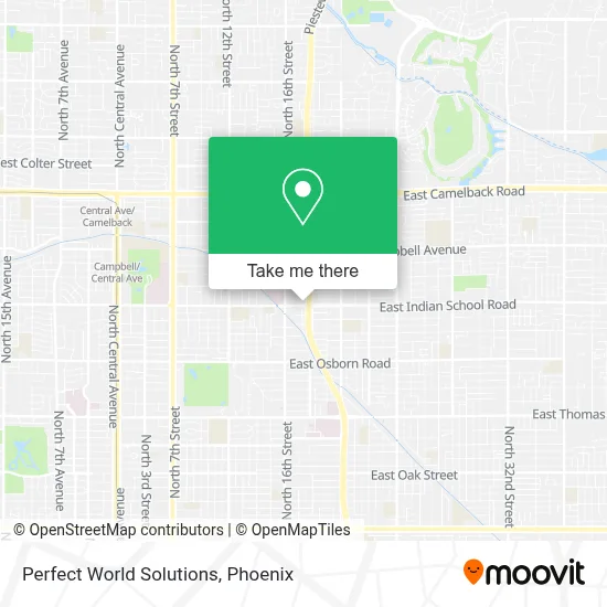 Perfect World Solutions map