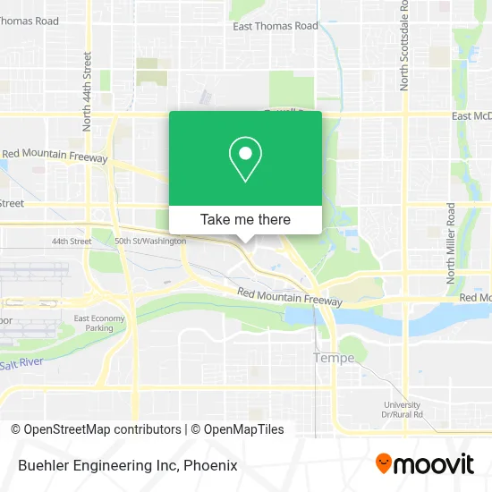 Buehler Engineering Inc map
