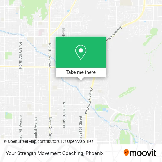 Your Strength Movement Coaching map