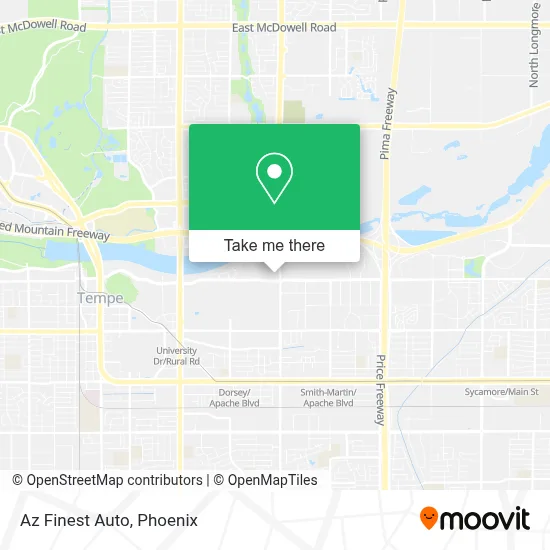 Az Finest Auto map