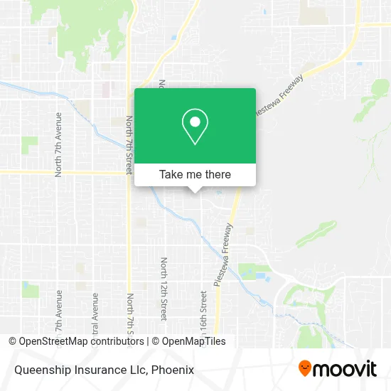 Queenship Insurance Llc map