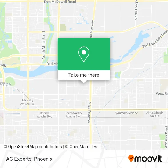 Ac Experts map