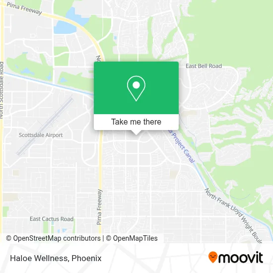 Haloe Wellness map