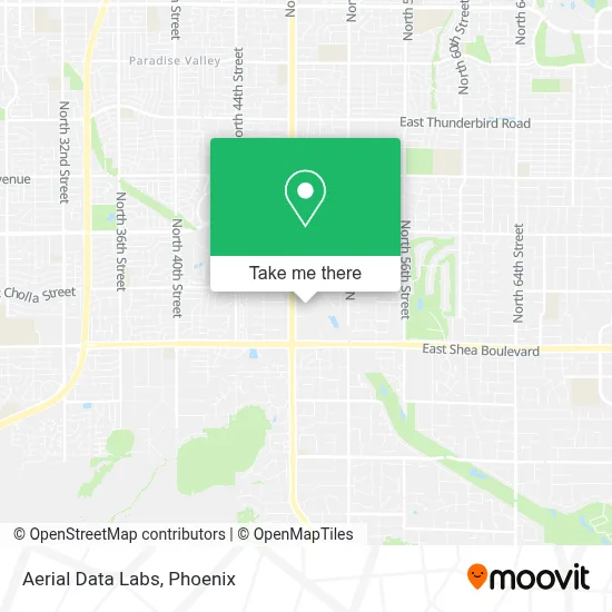 Aerial Data Labs map