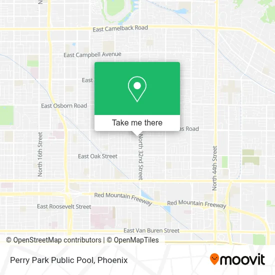Perry Park Public Pool map