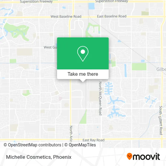 Michelle Cosmetics map