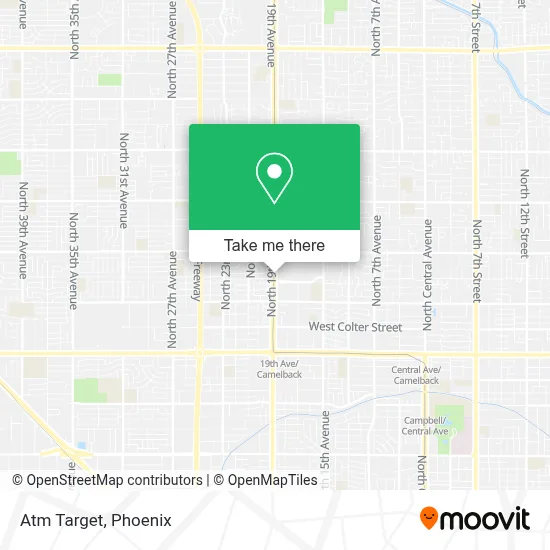 Atm Target map