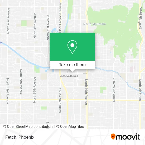 Fetch map
