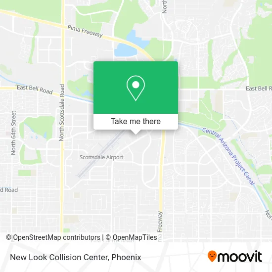 New Look Collision Center map