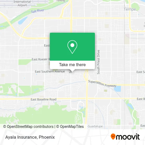 Ayala Insurance map