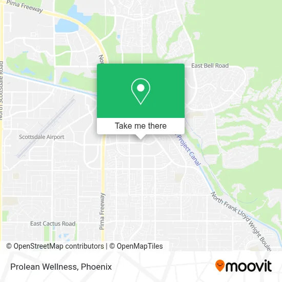 Prolean Wellness map