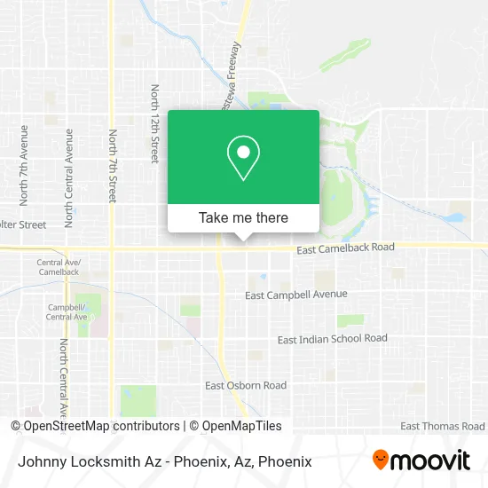Johnny Locksmith Az - Phoenix, Az map