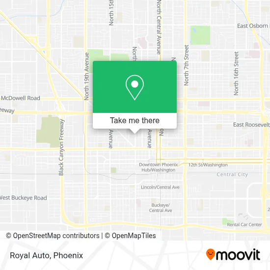 Royal Auto map