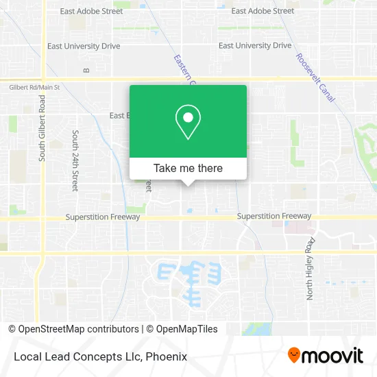 Local Lead Concepts Llc map