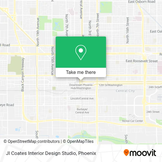 Jl Coates Interior Design Studio map