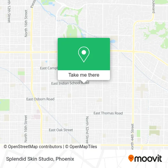 Splendid Skin Studio map