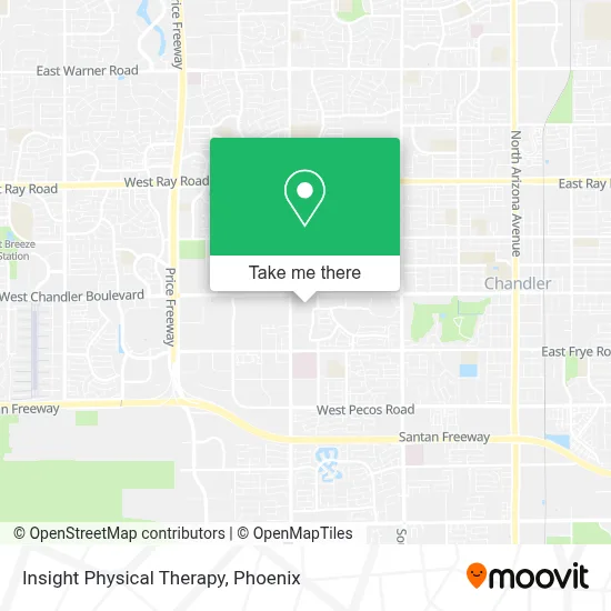 Insight Physical Therapy map