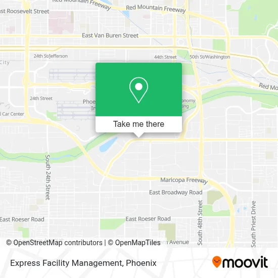 Express Facility Management map