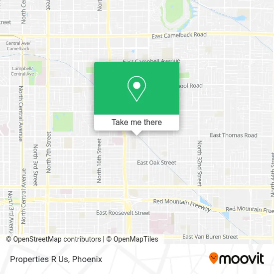 Properties R Us map