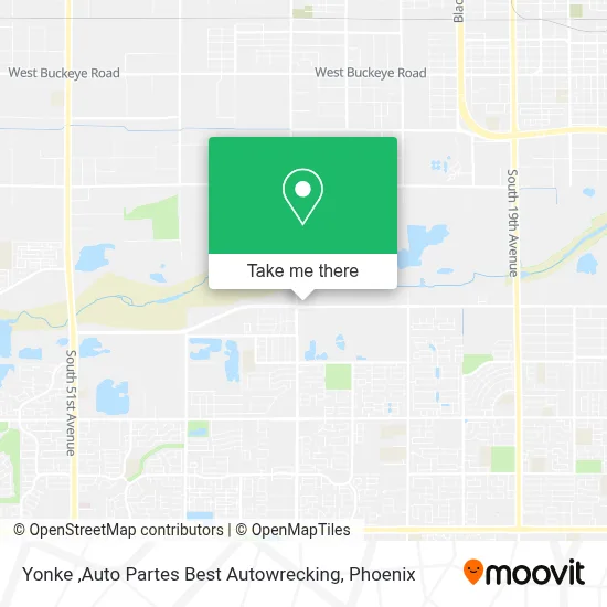 Yonke ,Auto Partes Best Autowrecking map