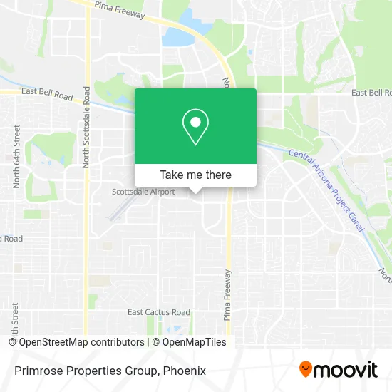 Primrose Properties Group map