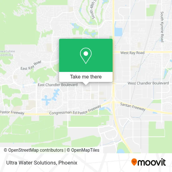 Ultra Water Solutions map