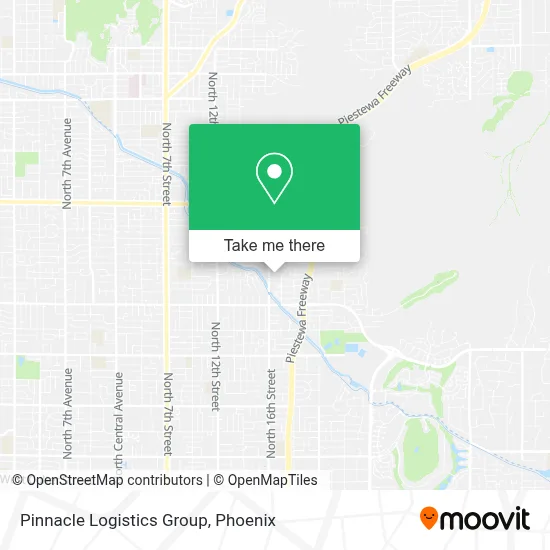 Pinnacle Logistics Group map