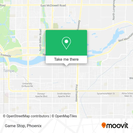 Game Stop map