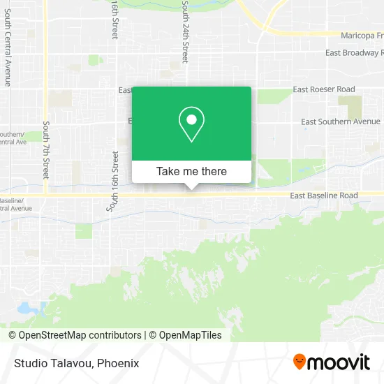 Studio Talavou map