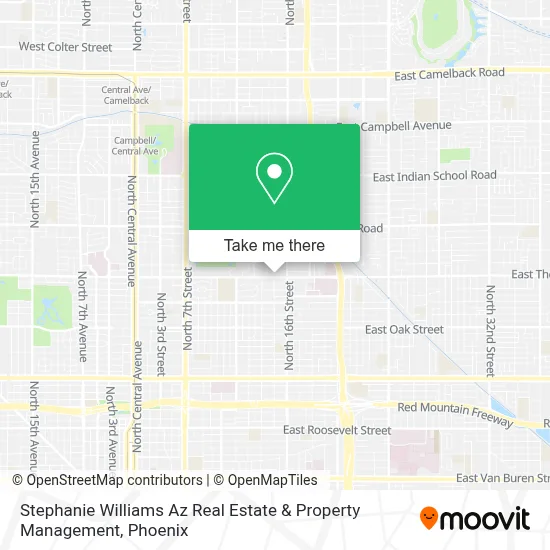 Stephanie Williams Az Real Estate & Property Management map