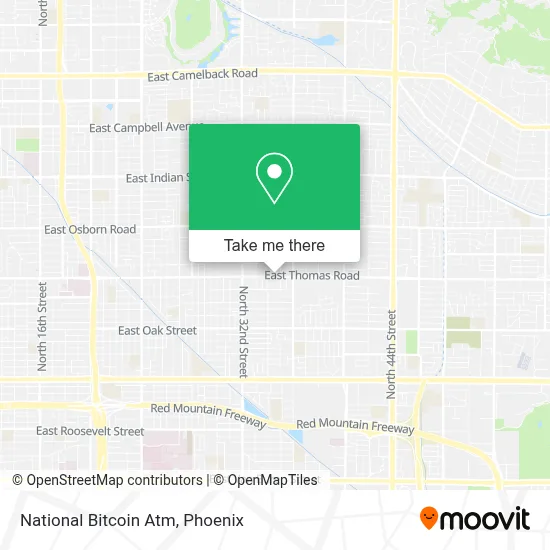 National Bitcoin Atm map