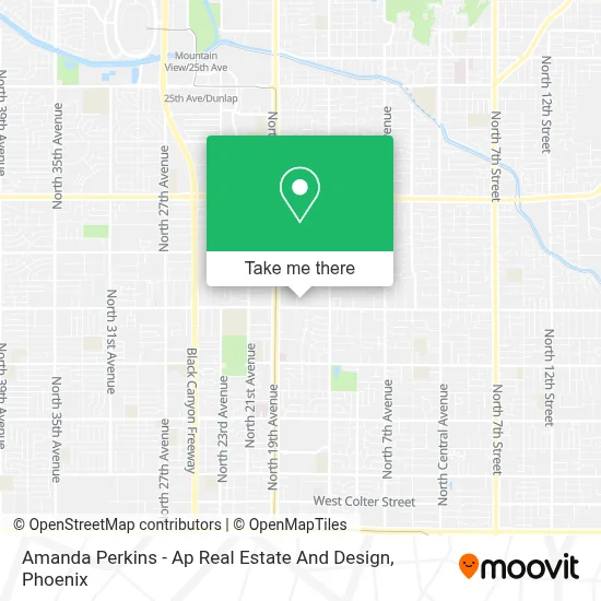 Amanda Perkins - Ap Real Estate And Design map