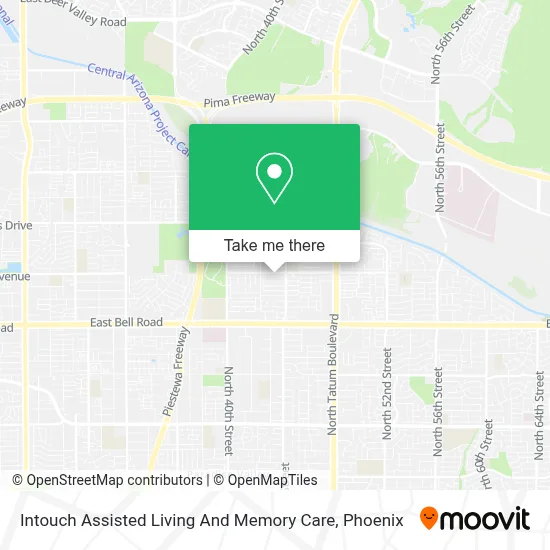 Intouch Assisted Living And Memory Care map